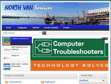 Tablet Screenshot of northvanservices.com